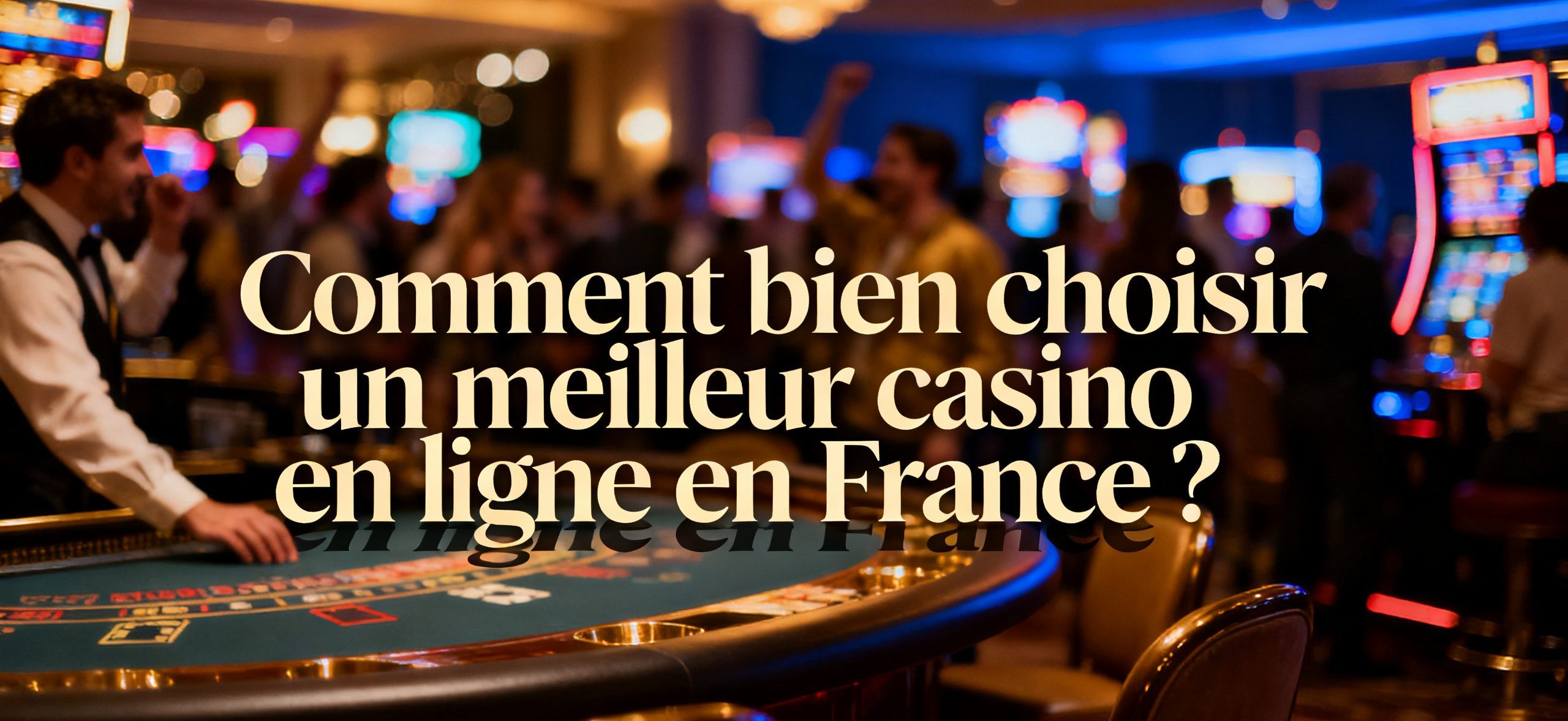 Comment bien choisir un meilleur casino en ligne en France